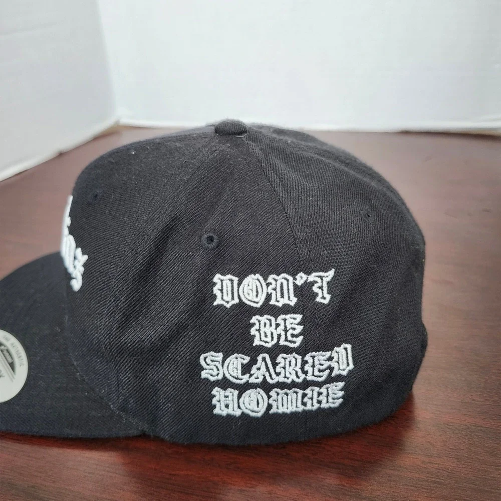 Nick Diaz Represent Snapback Hat Black Dont Be Scared Homie Stockton CA Yupoong